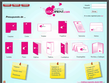 Tablet Screenshot of graficaslogoprint.com